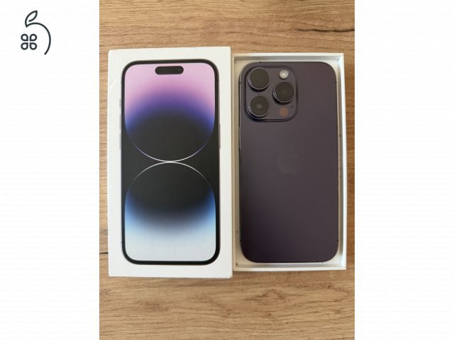iPhone 14 Pro, 128 GB – kiváló állapotban, ajándék tokokkal