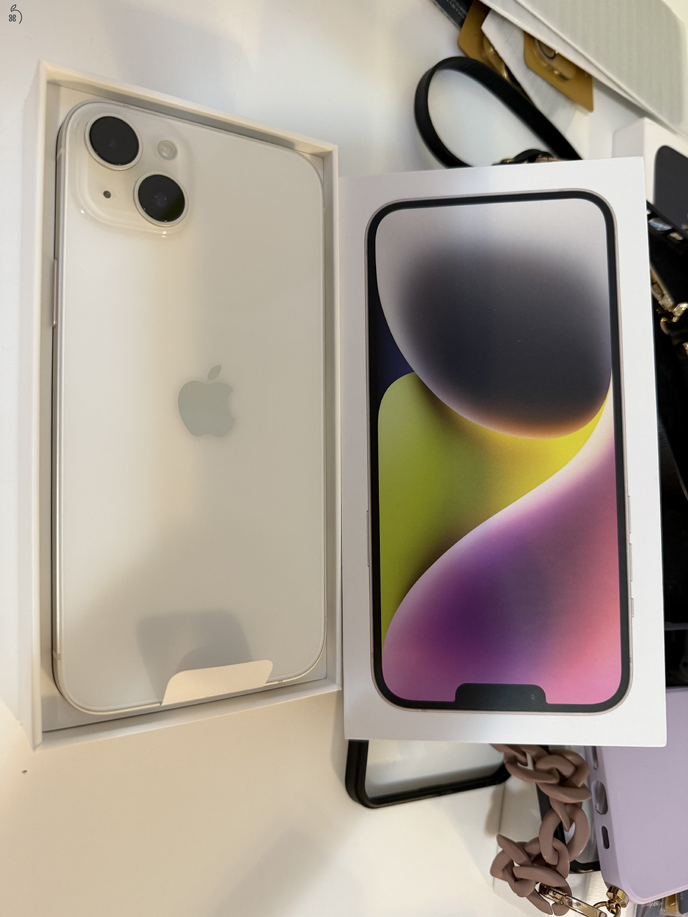 iPhone 14 Plus starlight 128gb Független 