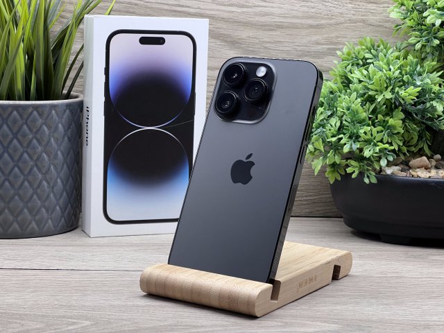 Hibátlan iPhone 14 Pro Space Black 128GB 2 ÉV Garanciával 91%