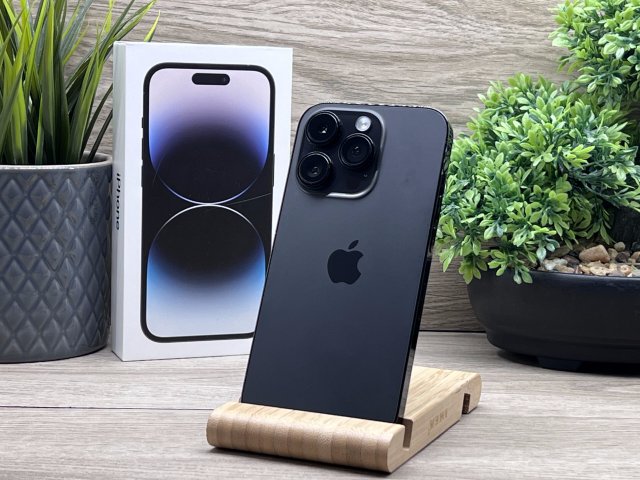 Hibátlan iPhone 14 Pro Space Black 128GB 2 ÉV Garanciával 91%