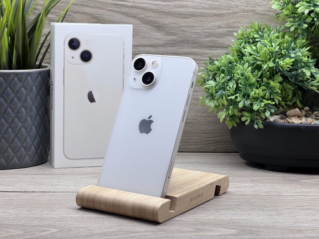 Hibátlan iPhone 13 Mini Starlight 128GB 2 ÉV Garanciával 91%
