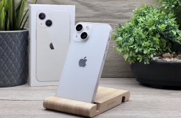 Hibátlan iPhone 13 Mini Starlight 128GB 2 ÉV Garanciával 91%