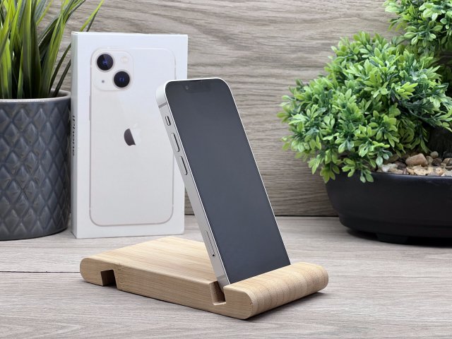 Hibátlan iPhone 13 Mini Starlight 128GB 2 ÉV Garanciával 91%