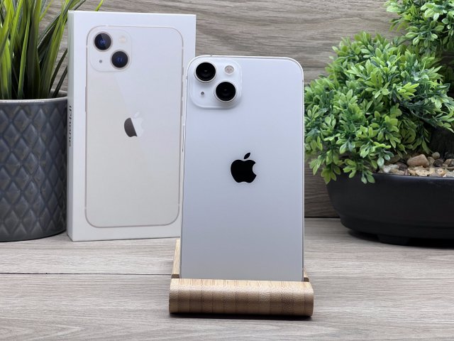Hibátlan iPhone 13 Starlight 128GB 2 ÉV Garanciával 91%