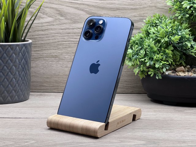 iPhone 12 Pro Max Pacific Blue 128GB 2 ÉV Garanciával 90%