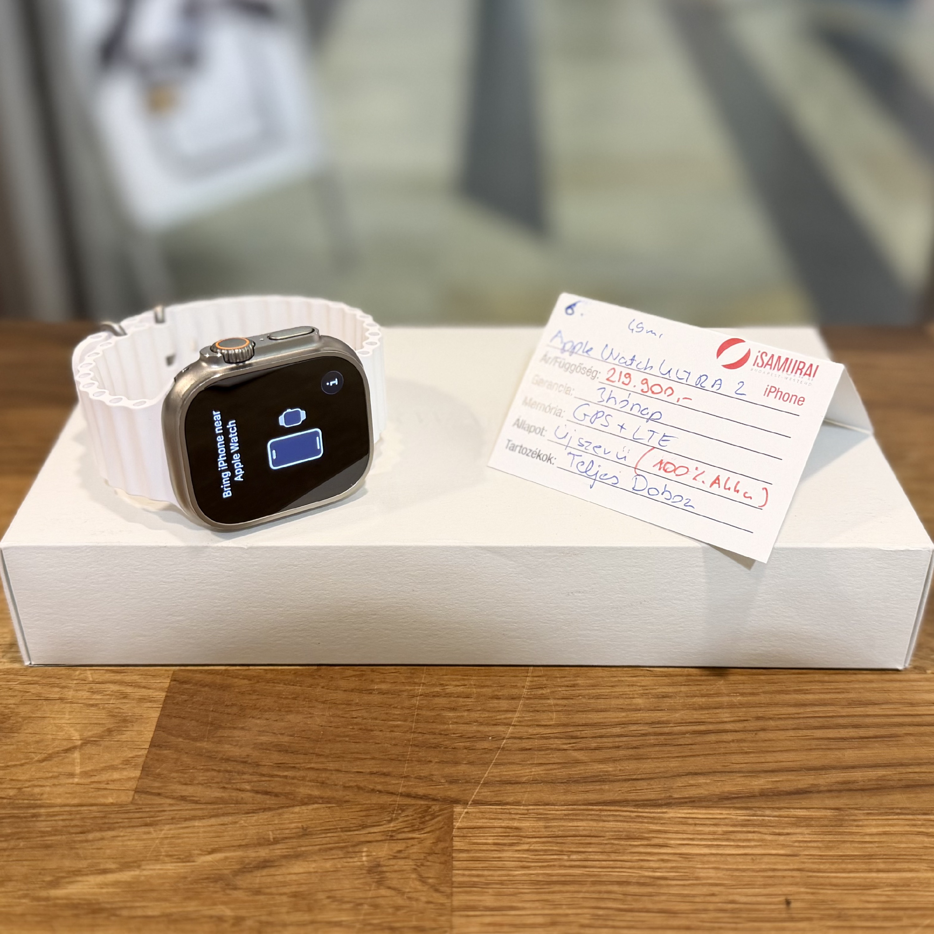 Apple Watch Ultra 2 - 49 mm - GPS+LTE - Újszerű - 100% AKKU (6.)