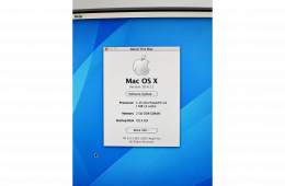 Apple Power Mac G4 MDD 1.25 GHz / 2 GB RAM / Radeon 9000 Pro – működő, megkímélt