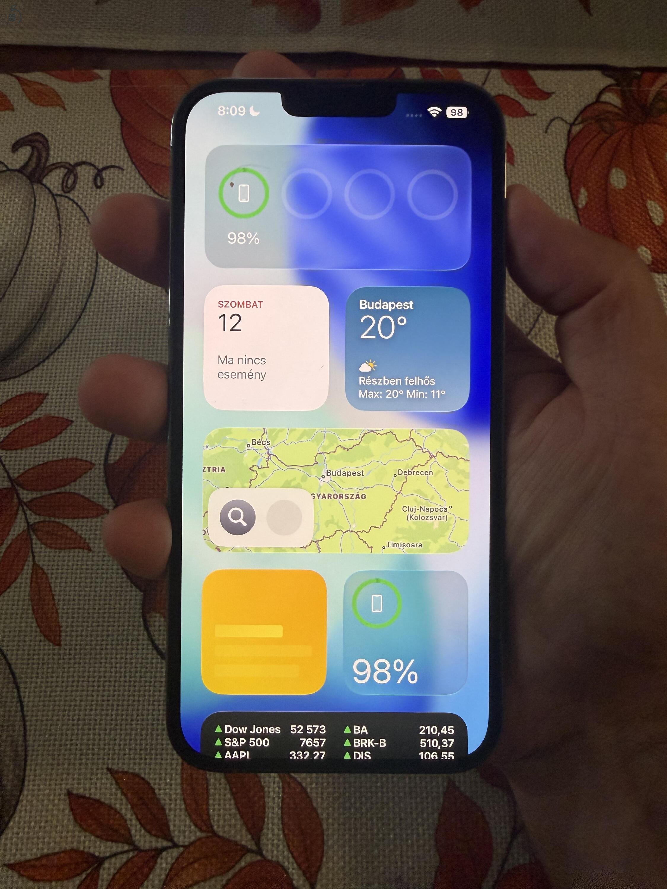 Eladó Apple iPhone 13 Pro Max 128 GB készülékem, készülékváltás miatt.