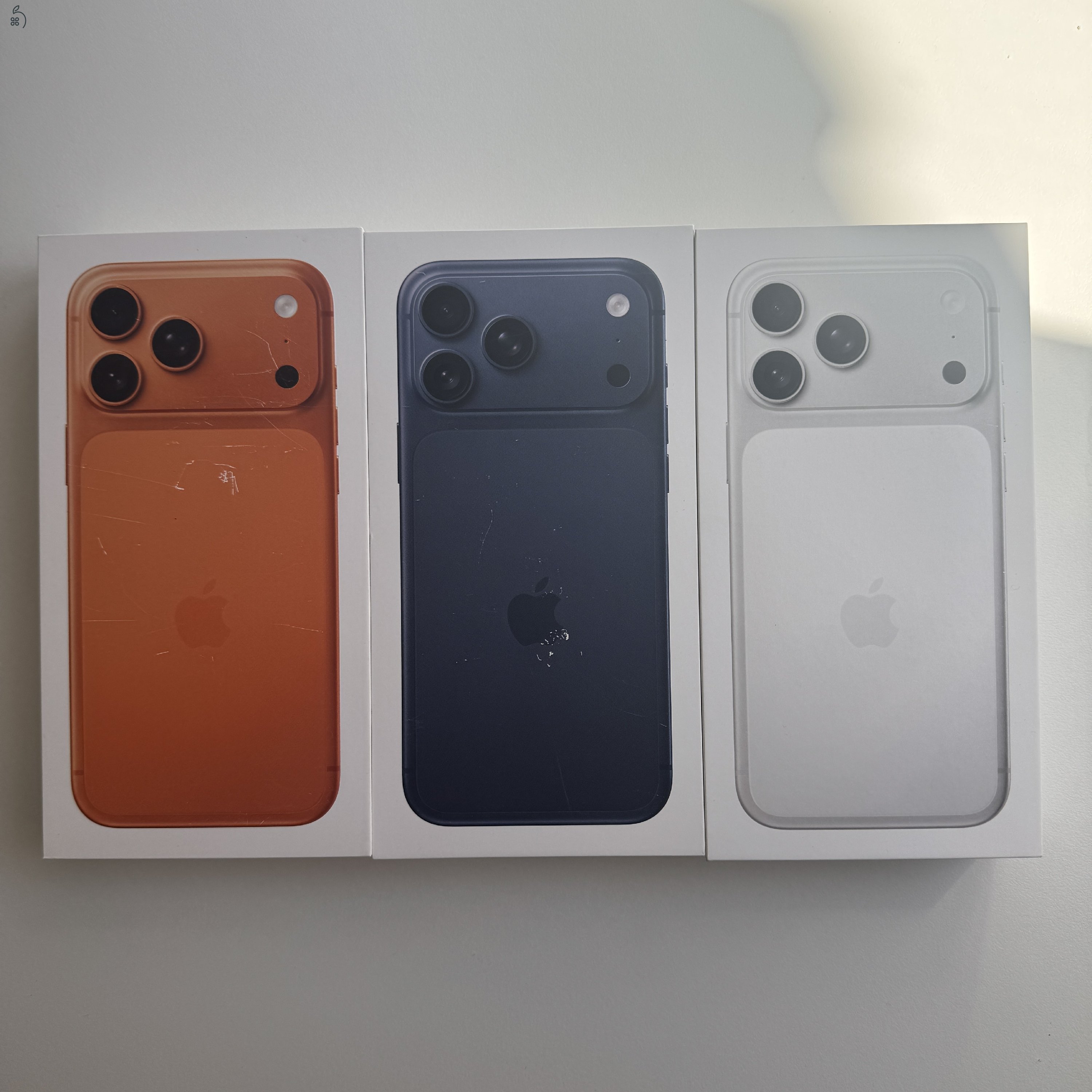 Új, bontatlan AZONNAL Készletről iPhone 17 Pro Max 256gb