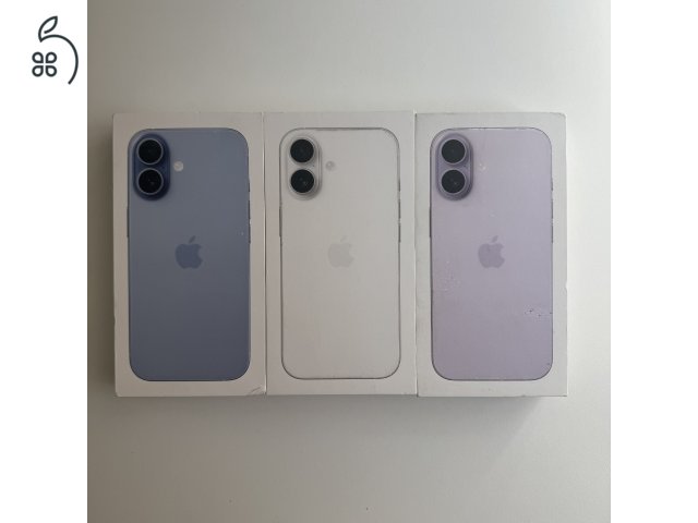 Új, bontatlan AZONNAL Készletről iPhone 17 256gb