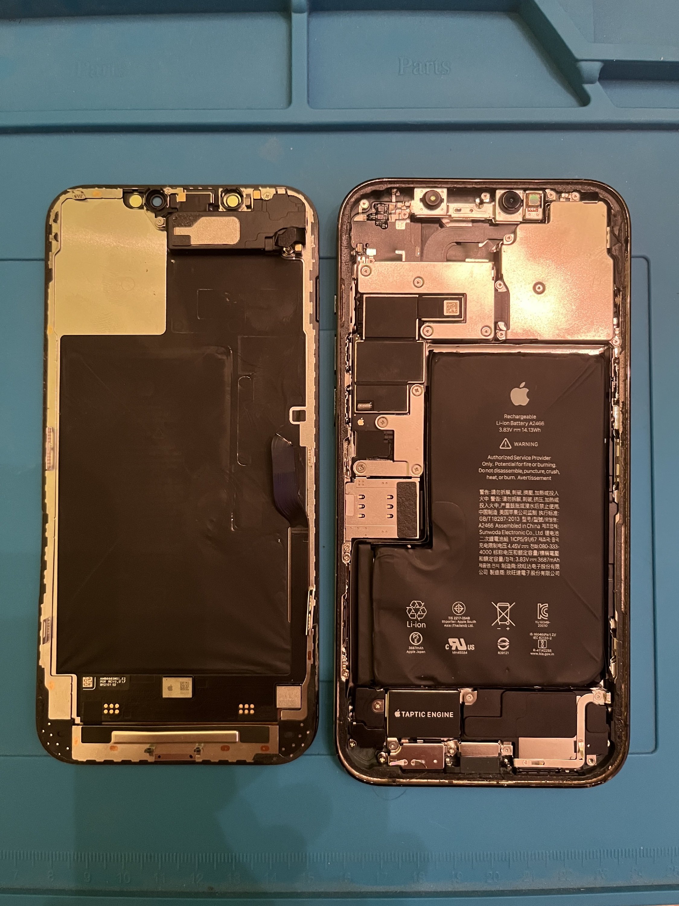 Apple iPhone 12 Pro Max 256GB - Pacific Blue ALKATRÉSZNEK!