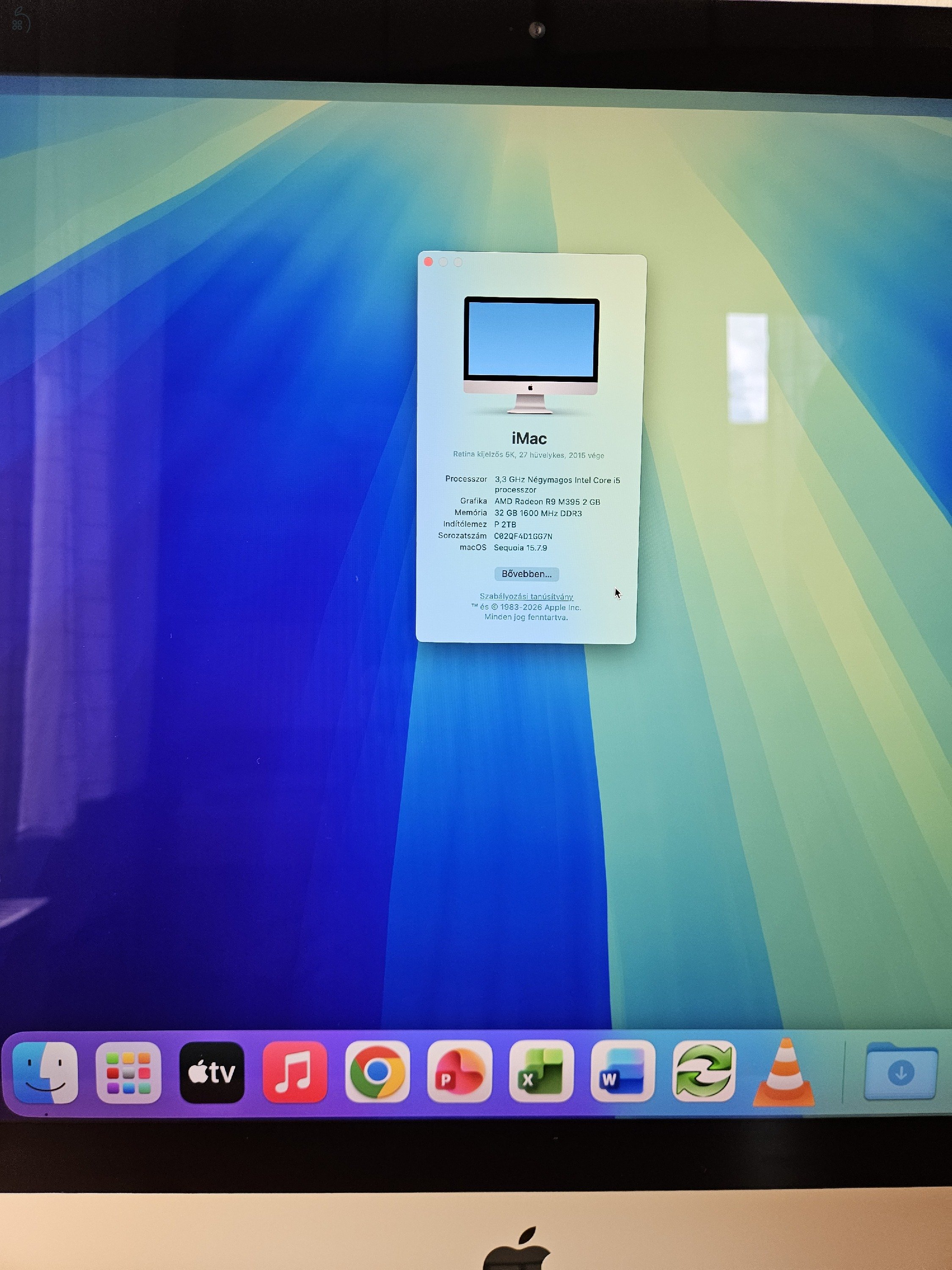 iMac 2TB SSD, 32GB RAM
