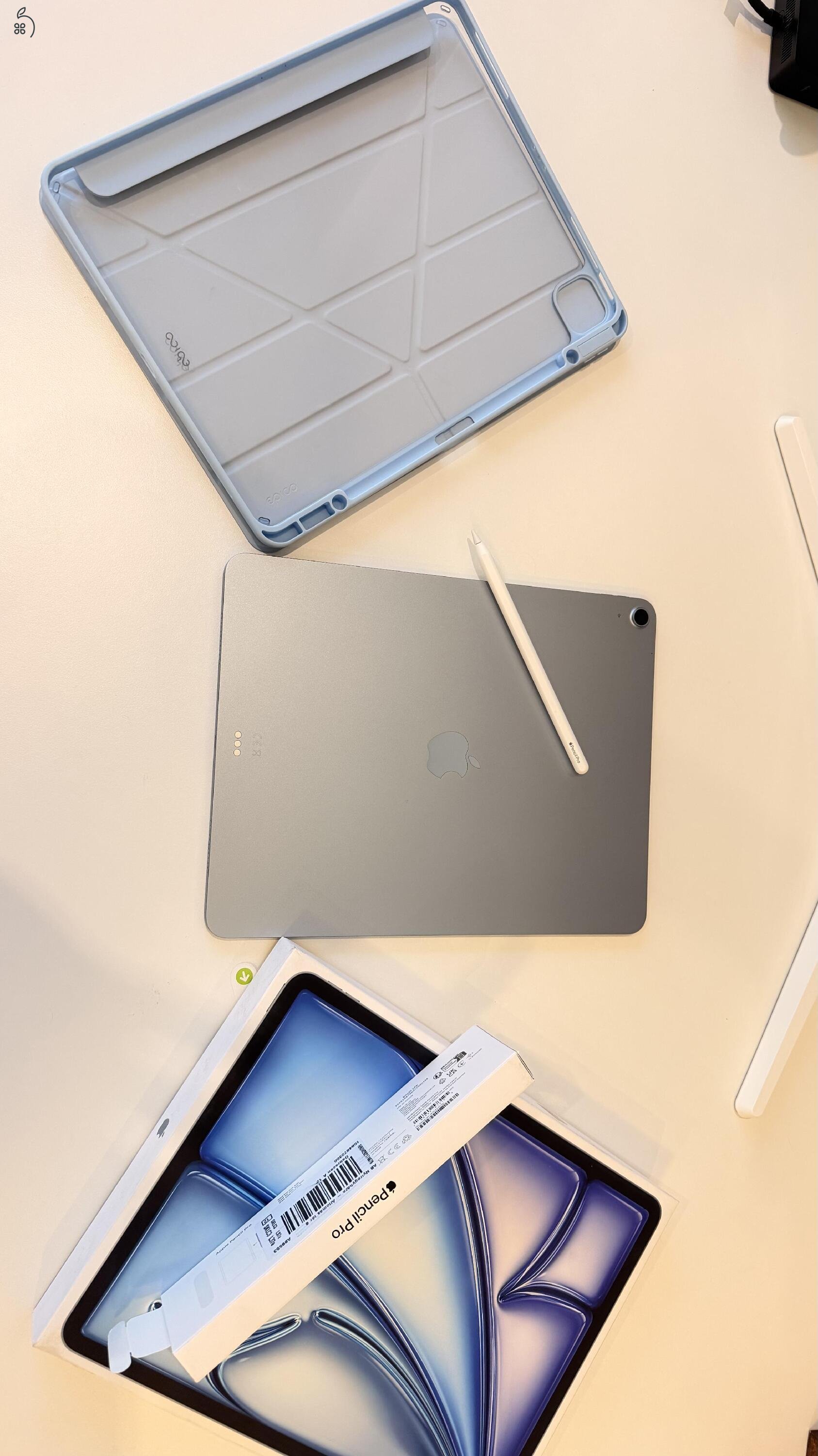 Apple iPad Air M4 128 GB WiFi Blue + Apple Pencil Pro