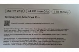 MacBook Pro 14” M4Pro Chip 14 mag CPU & 20 mag GPU, 24GB RAM, 1TB SSD, Akku: 100% 