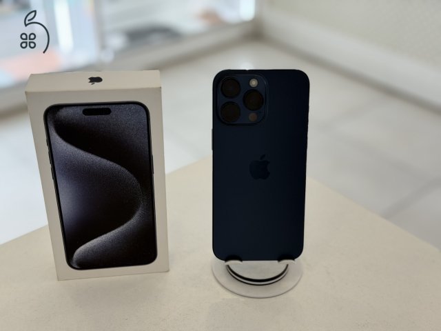 iPhone 15 Pro Max 256GB Független Újszerű/1 hónap gar./Akku 82%/p5022