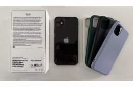 Apple iPhone 11 64GB, fekete, 66% akku