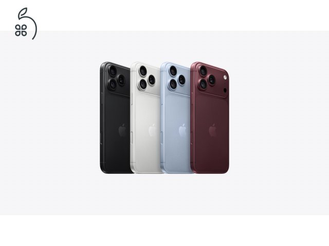 iPhone 18 Pro Max - összes tárhely és szín bontatlan, független - 1év Apple garancia - Szept 19. 