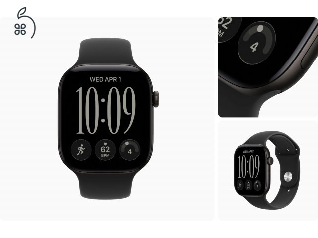 Apple Watch Series 12 összes típus - bontatlan - 1 év Apple garancia - Szept 19.