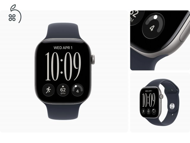 Apple Watch Series 12 összes típus - bontatlan - 1 év Apple garancia - Szept 19.
