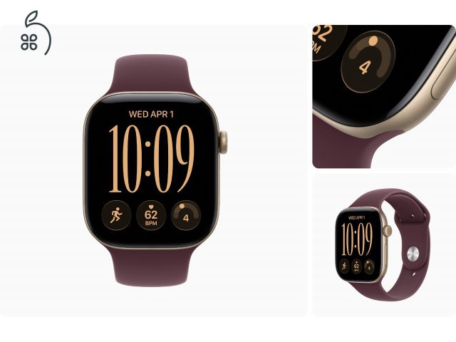 Apple Watch Series 12 összes típus - bontatlan - 1 év Apple garancia - Szept 19.