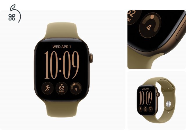 Apple Watch Series 12 összes típus - bontatlan - 1 év Apple garancia - Szept 19.