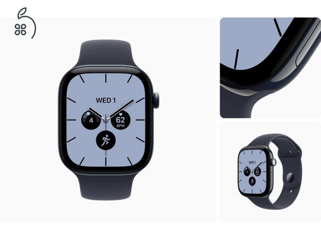 Apple Watch Series 12 összes típus - bontatlan - 1 év Apple garancia - Szept 19.