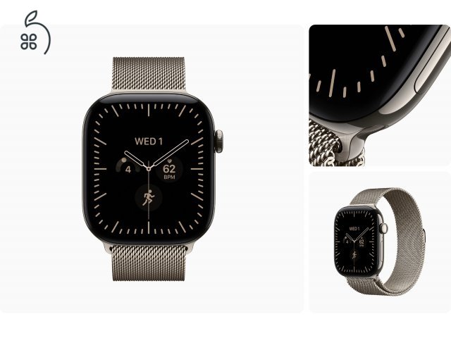Apple Watch Series 12 összes típus - bontatlan - 1 év Apple garancia - Szept 19.
