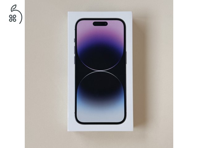 iPhone 14 Pro 256GB Deep Purple - kártyafüggetlen - 81% akku - megkímélt karcmentes állapot - Speck Presidio Perfect clear Magsafe tok