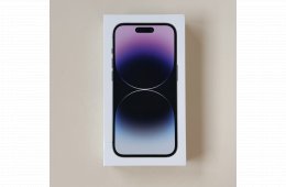 iPhone 14 Pro 256GB Deep Purple - kártyafüggetlen - 81% akku - megkímélt karcmentes állapot - Speck Presidio Perfect clear Magsafe tok