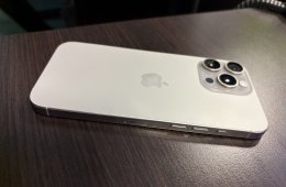 Iphone 16 Pro Max 256GB - Natur Titan (független, 89% akkumulátor)