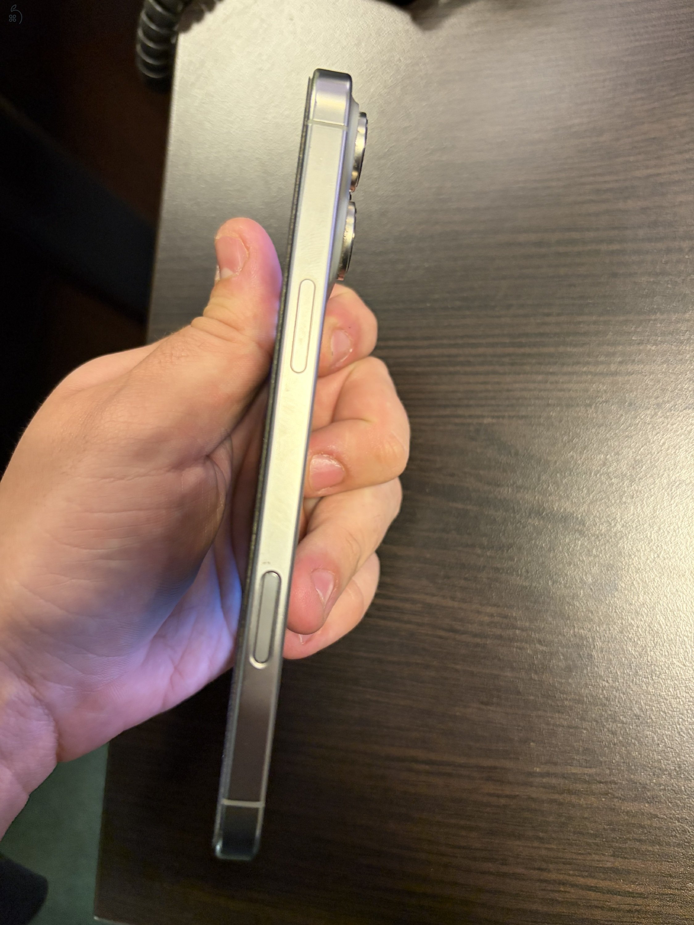 Iphone 16 Pro Max 256GB - Natur Titan (független, 89% akkumulátor)