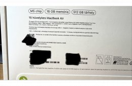 CSAK MA ! 3 év Garis Bontatlan Apple MacBook Air 15 M5 512GB