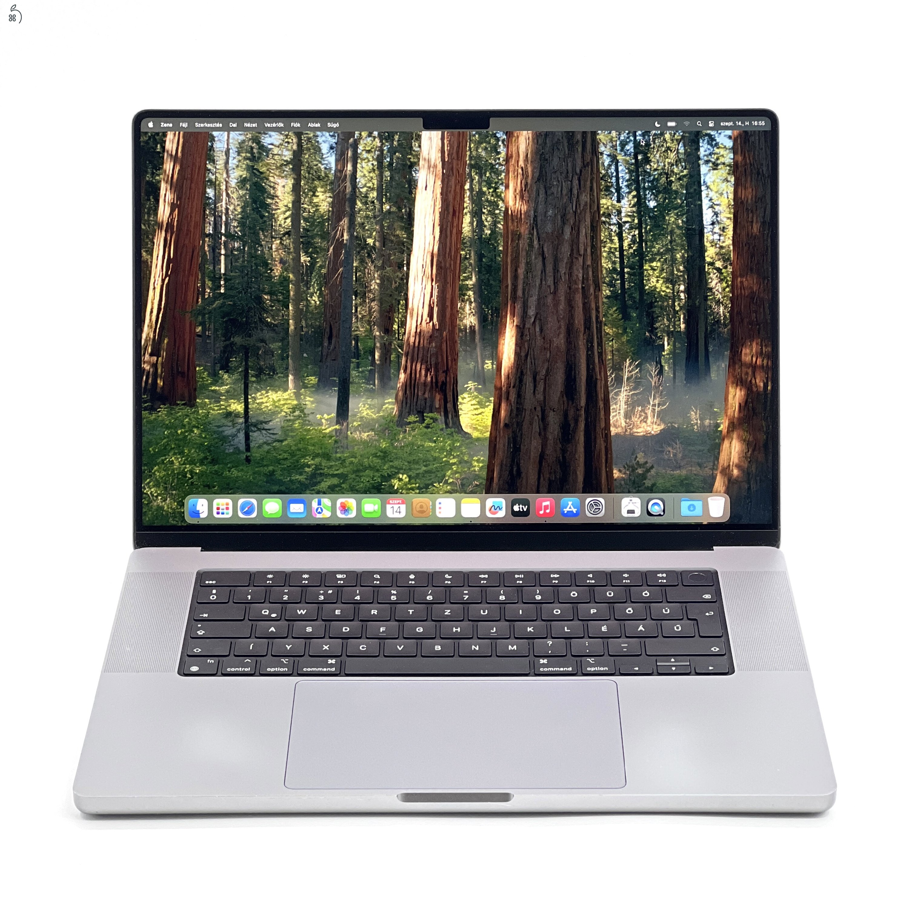 MacBook Pro 16″ 2021, M1 Pro 10 core, 32 GB RAM, 16 core GPU, 512 GB SSD, Space Gray 27% Áfa, (0598AB)