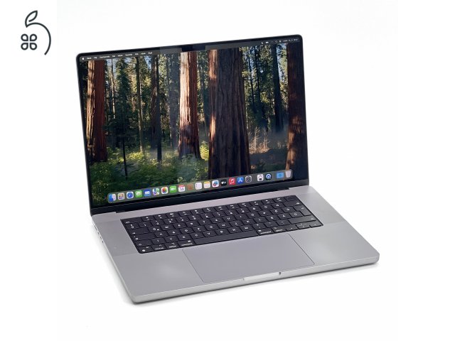 MacBook Pro 16″ 2021, M1 Pro 10 core, 32 GB RAM, 16 core GPU, 512 GB SSD, Space Gray 27% Áfa, (0598AB)