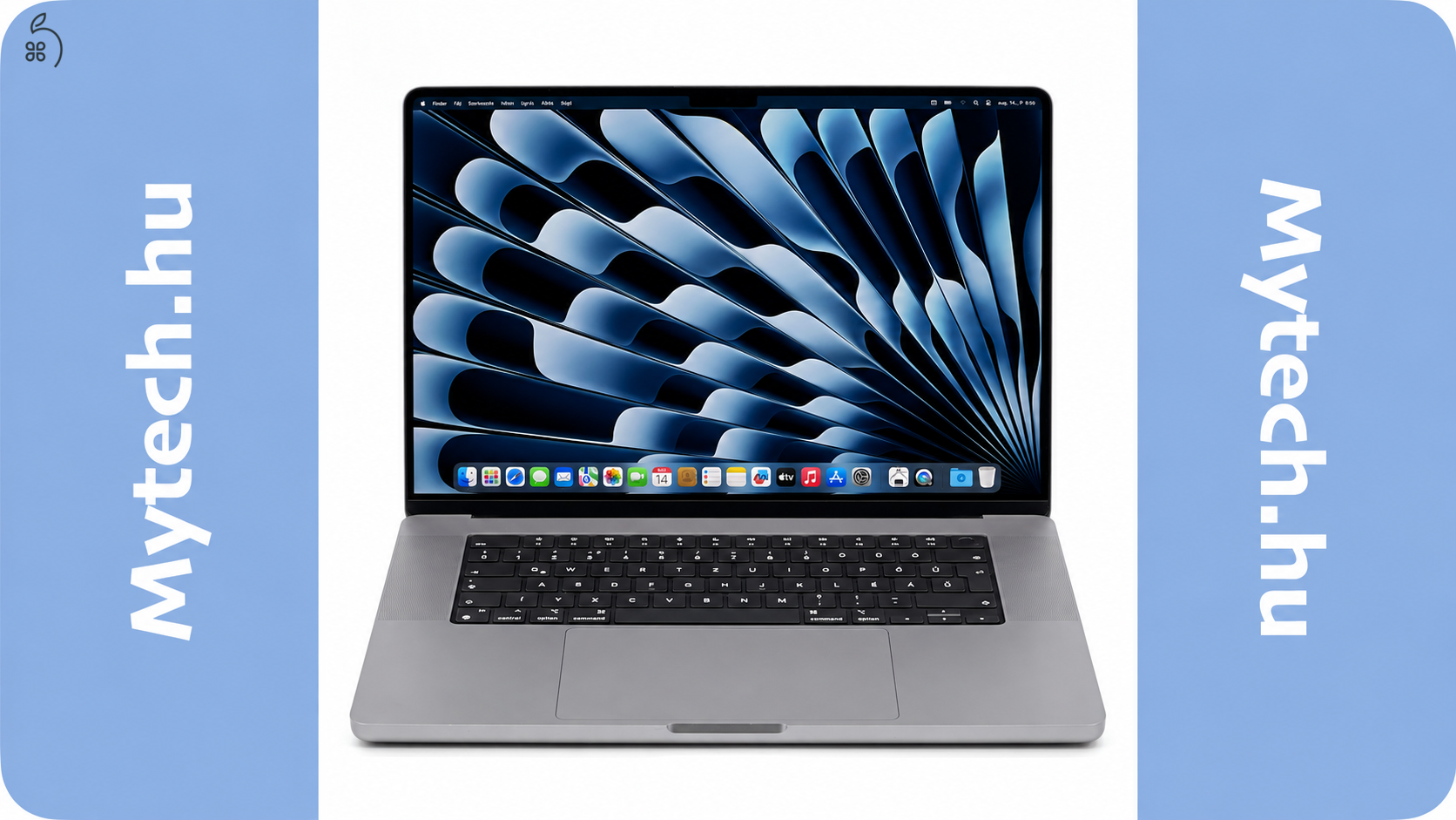 MacBook Pro 16″ 2021, M1 Pro 10 core, 32 GB RAM, 16 core GPU, 512 GB SSD, Space Gray 27% Áfa, (0573AB)