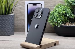 Hibátlan iPhone 14 Pro Space Black 128GB 2 ÉV Garanciával Számlával Aksi 100%