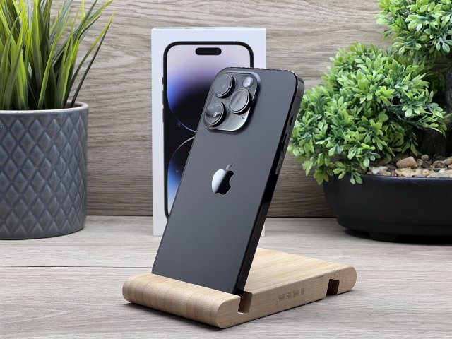 Hibátlan iPhone 14 Pro Space Black 128GB 2 ÉV Garanciával Számlával Aksi 100%