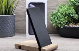 iPhone XR Black 128GB 2 ÉV Garanciával Számlával Aksi 100%