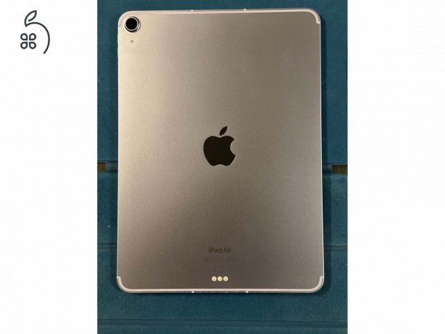 Apple iPad Air 5 (M1) 256 GB Wi-Fi + Cellular / 5G + Apple Pencil 2 + gyári Smart Folio