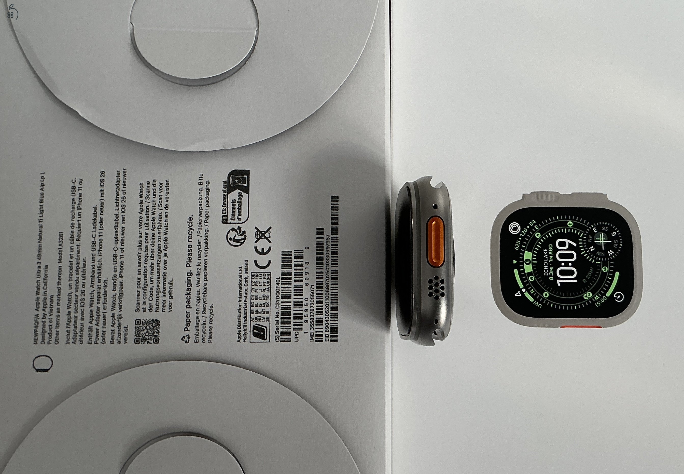 Apple Watch Ultra 3 Natural Titanium