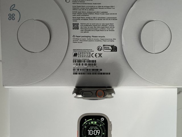Apple Watch Ultra 3 Natural Titanium