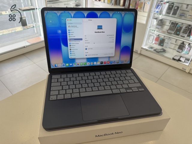 MacBok Neo HIBÁTLAN/8GB/256ssd/3 ÉV garancia/Akku 100%/p5026