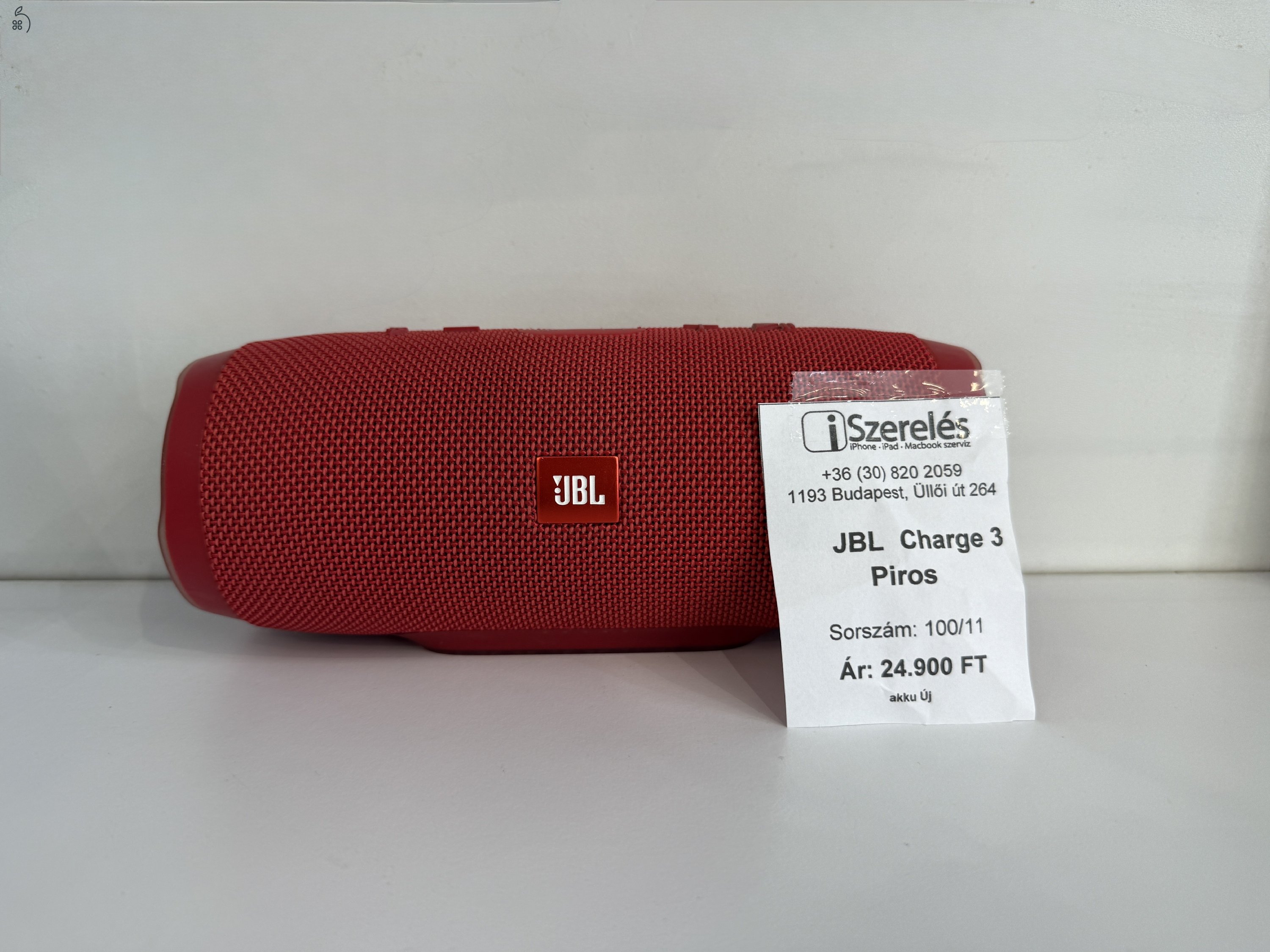 ELADÓ | JBL Charge 3 hangszórók új akkumulátorral! iSzerelés.hu