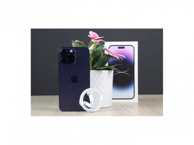 Használt Apple iPhone 14 Pro Max 128GB lila B US-8536