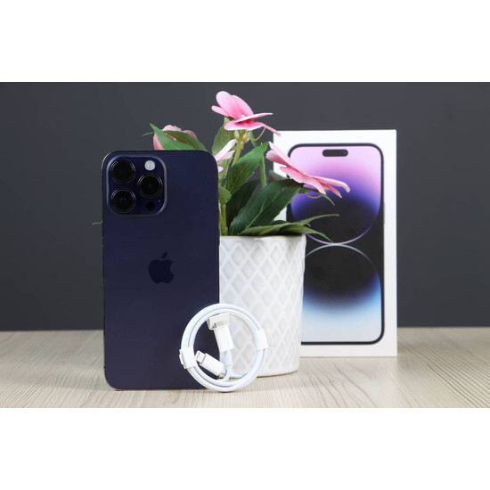 Használt Apple iPhone 14 Pro Max 128GB lila B US-8536