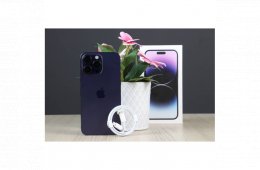 Használt Apple iPhone 14 Pro Max 128GB lila B US-8536