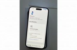 iPhone 15 128GB Apple garancia! 7 töltési ciklus!