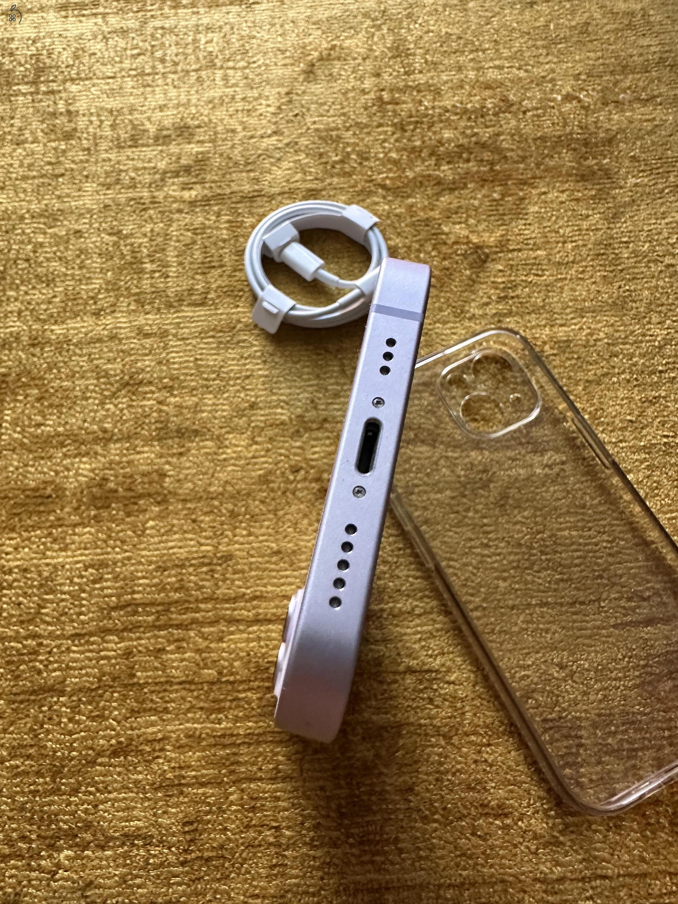 Eladó Iphone 14 hibátlan Független 1 gazdis.128gb Lila.
