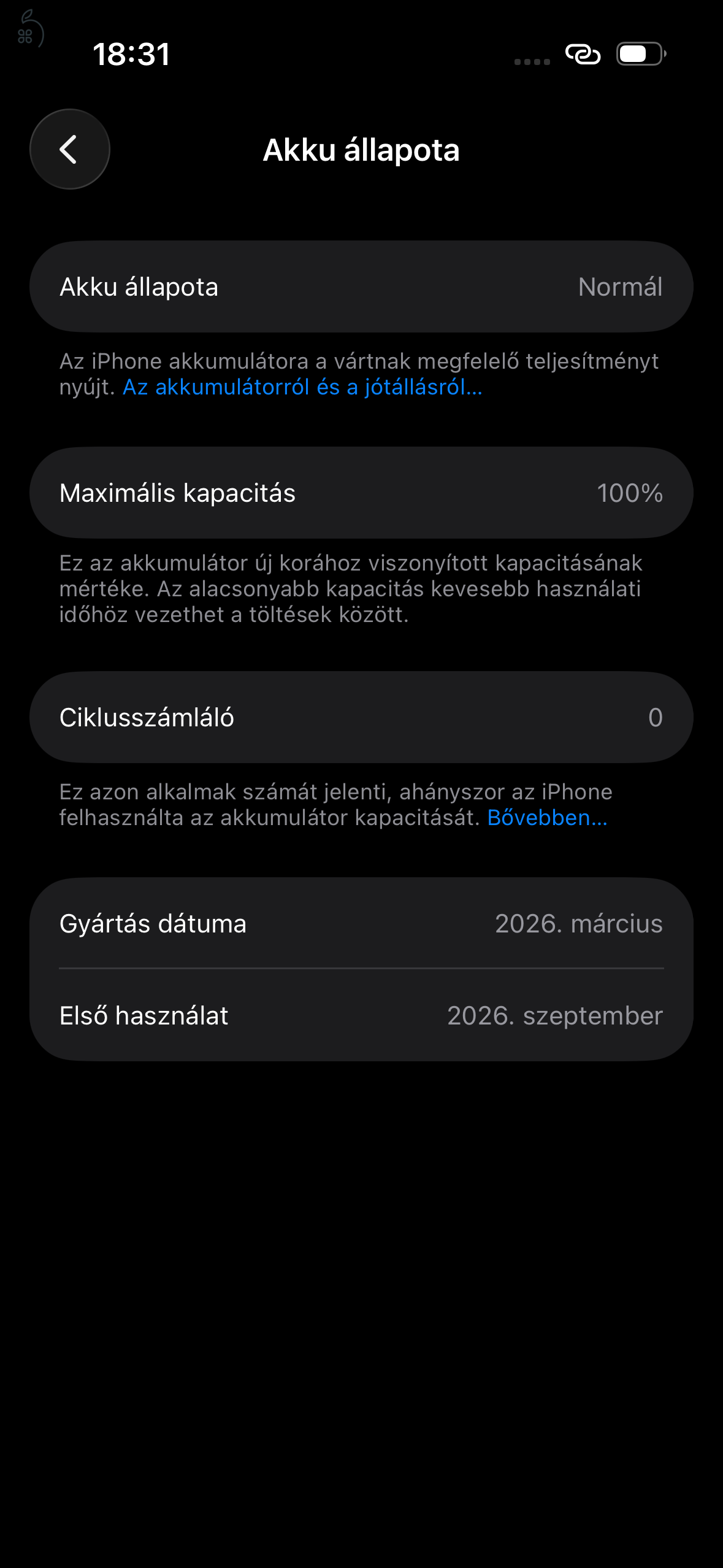 Eladó Iphone 15 akis 100% 0 ciklus  (Új)
