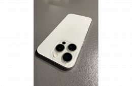 Eladó iPhone 15 Pro 256 GB fehér/titán – kitűnő állapotban